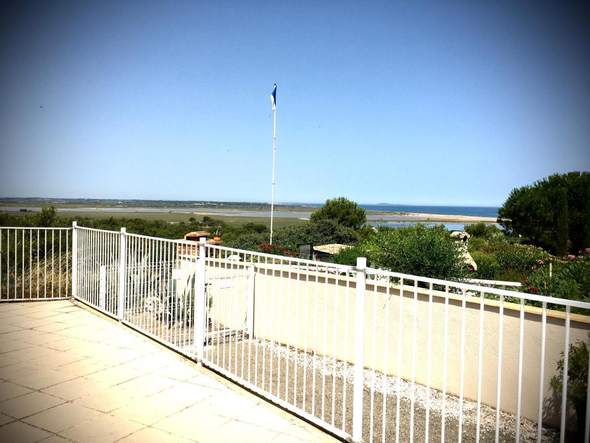 De La Clape A La Mer Mon Petit Pavillon Labellise - F2- Piscine Commune - Wifi Gratuit- Parking Prive - Arrivee Autonome - 800 M Plage - Grande Terrasse Abritee Vent - Saint-Pierre-la-Mer  Kültér fotó